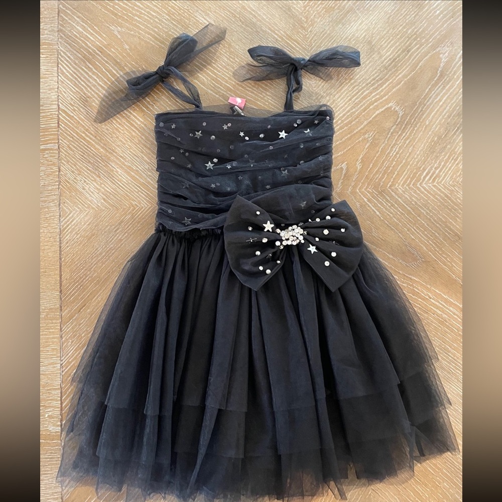 MARAIS SKY STARDUST BOW DRESS